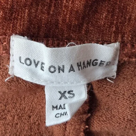 Velour Flare Pant XS Brown High Waist Pull on Stretchy Pintuck Trouser Retro 70s - Picture 8 of 12